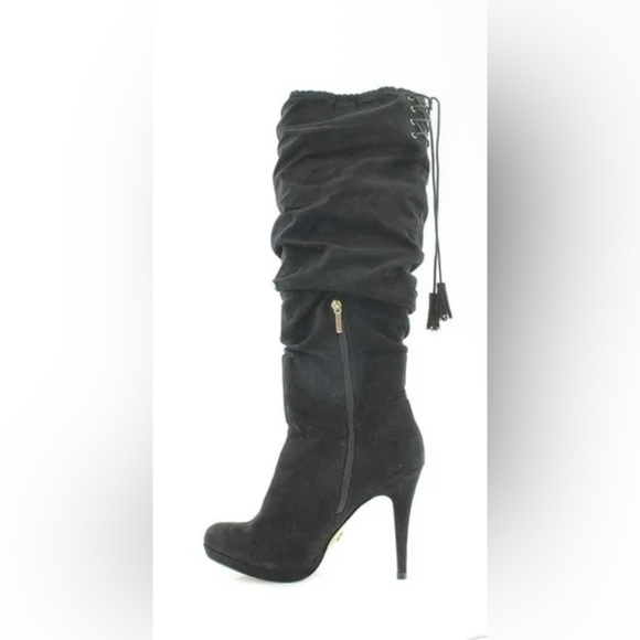 Thalia Sodi Black Over the Knee Boots - Picture 5 of 5